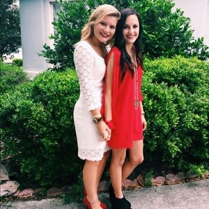 Red Tobi dress size small